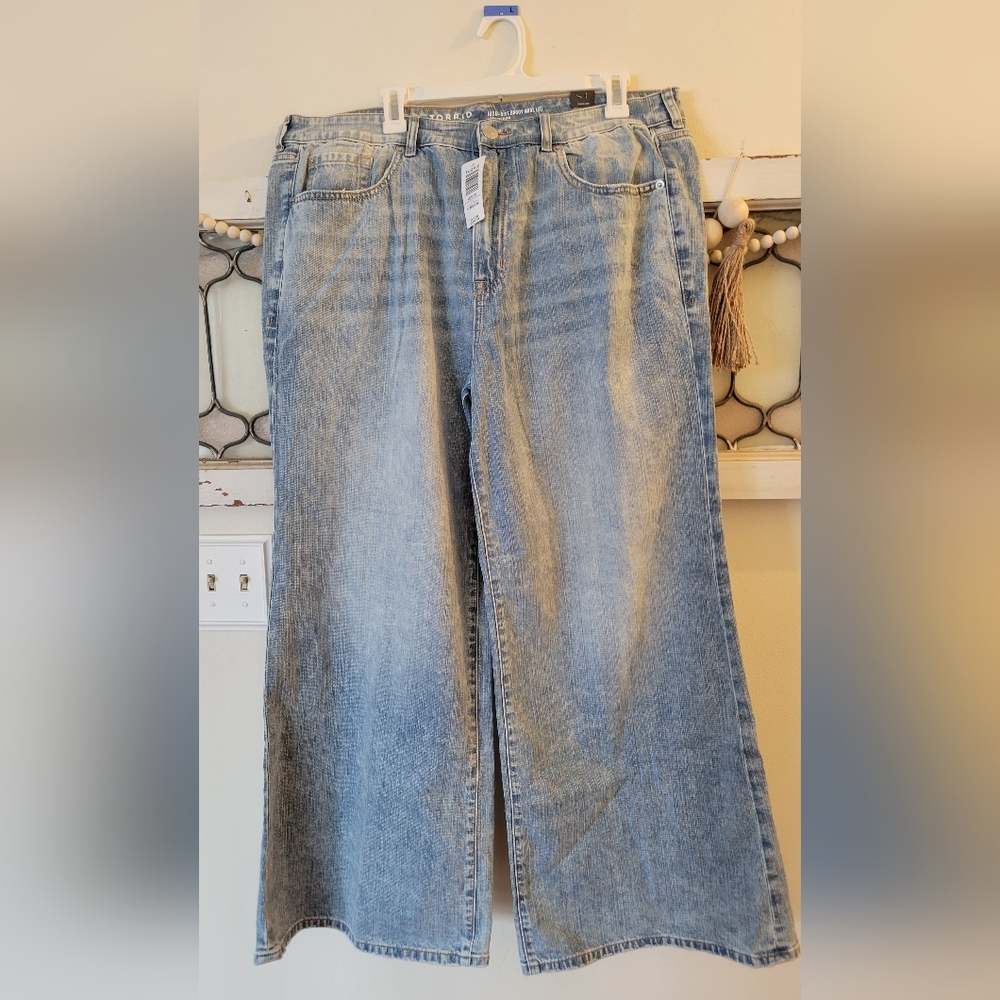 Torrid Light Blue High-Rise Denim Jeans